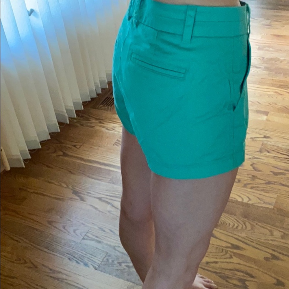 J.Crew CHINO green shorts
